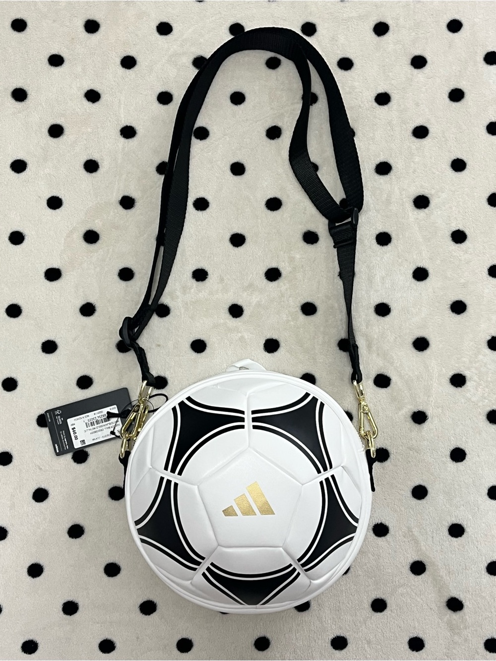 Adidas Soccer Ball Crossbody Novelty Purse NWT